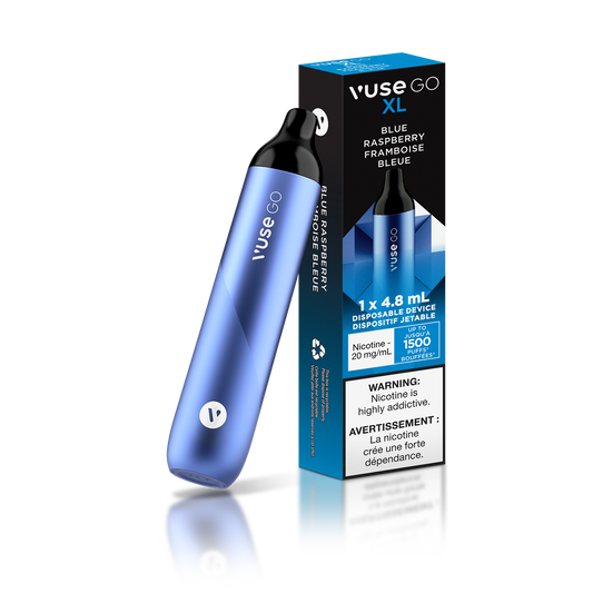 Vuse Go XL Blue Raspberry Disposable Vape - Online Vape Shop Canada - Quebec and BC Shipping Available