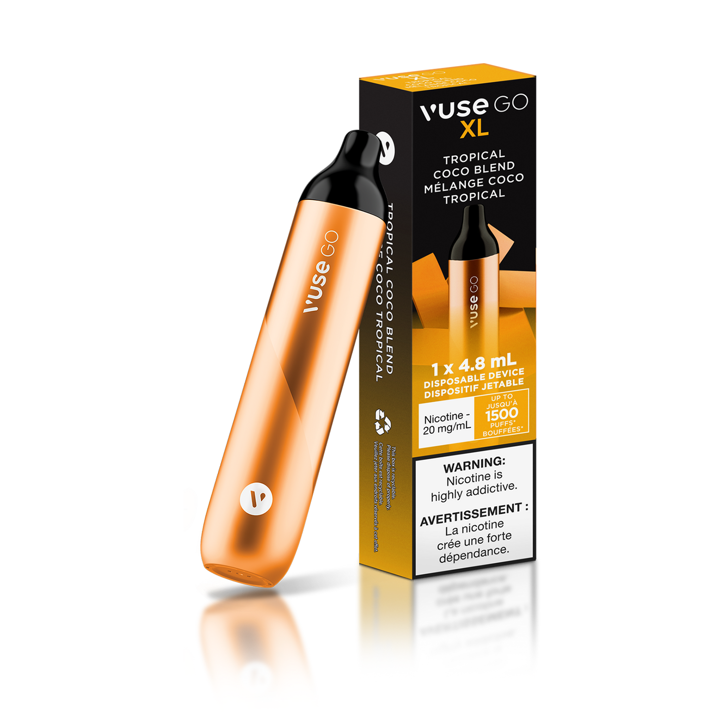 Vuse Go XL Tropical Coco Blend Disposable Vape - Online Vape Shop Canada - Quebec and BC Shipping Available