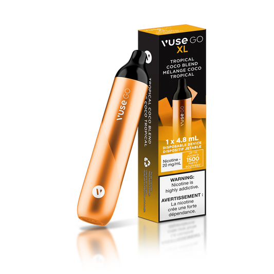 Vuse Go XL Tropical Coco Blend Disposable Vape - Online Vape Shop Canada - Quebec and BC Shipping Available