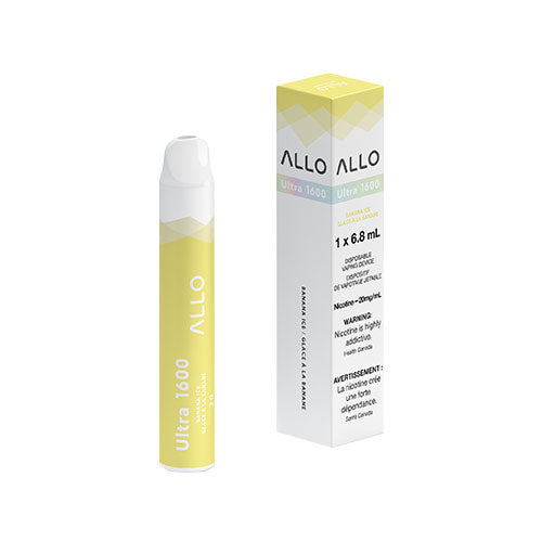 ALLO 1600 Banana Ice Disposable Vape - Online Vape Shop Canada - Quebec and BC Shipping Available