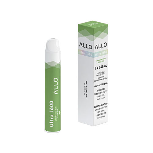 ALLO 1600 Strawberry Kiwi Disposable Vape - Online Vape Shop Canada - Quebec and BC Shipping Available