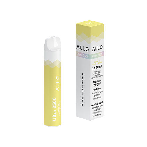 ALLO 2500 Banana Ice Disposable Vape - Online Vape Shop Canada - Quebec and BC Shipping Available
