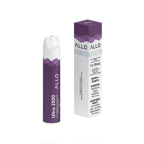 ALLO 2500 Blackcurrant Lychee Berries Disposable Vape - Online Vape Shop Canada - Quebec and BC Shipping Available