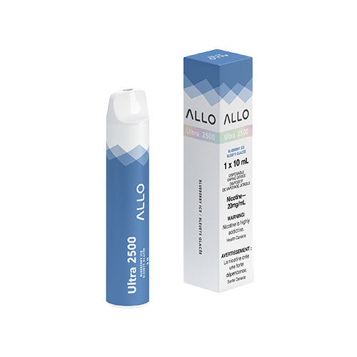 ALLO 2500 Blueberry Ice Disposable Vape - Online Vape Shop Canada - Quebec and BC Shipping Available