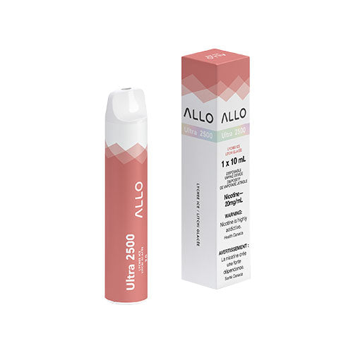 ALLO 2500 Lychee Ice Disposable Vape - Online Vape Shop Canada - Quebec and BC Shipping Available