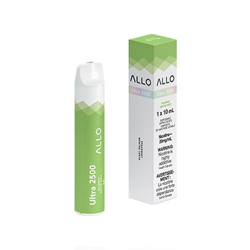 ALLO 2500 Spearmint Disposable Vape - Online Vape Shop Canada - Quebec and BC Shipping Available