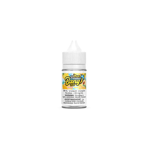 Banana Bang Ice Peach Mango Salt Nic - Online Vape Shop Canada - Quebec and BC Shipping Available