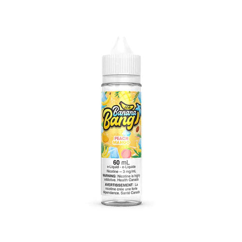 Banana Bang Ice Peach Mango - Online Vape Shop Canada - Quebec and BC Shipping Available