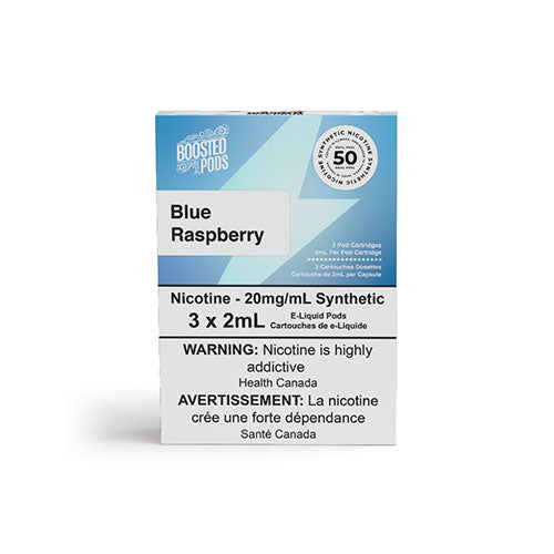 Boosted Blue Raspberry Stlth Compatible Pods - Online Vape Shop Canada - Quebec and BC Shipping Available