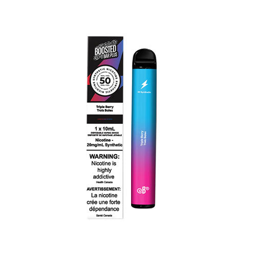 Boosted Bar Plus Disposable Vape - 3000 Puffs, Synthetic 50 Nic Infinite Vapes Canada Boosted Bar Plus Disposable Vape - 3000 Puffs, Synthetic 50 Nic Infinite Vapes Canada
