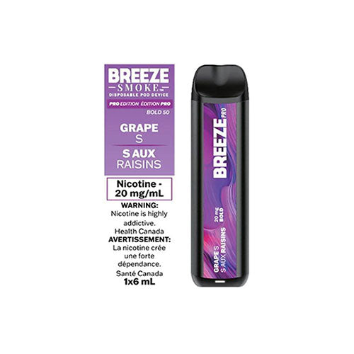 Breeze Pro Canada Disposable Vape - 2000 Puffs, 20mg Infinite Vapes Canada Breeze Pro Canada Disposable Vape - 2000 Puffs, 20mg Infinite Vapes Canada