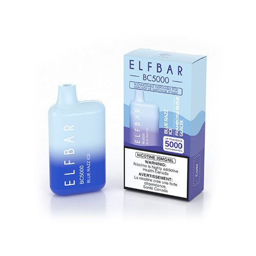ELF BAR Blue Raz Ice (5000 Puff) - Online Vape Shop Canada - Quebec and BC Shipping Available