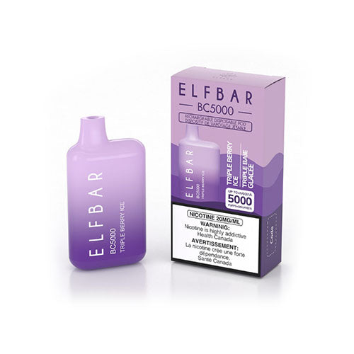 ELF BAR Triple Berry Ice (5000 Puff) - Online Vape Shop Canada - Quebec and BC Shipping Available