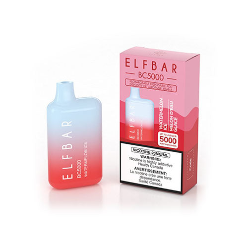ELF BAR Watermelon Ice (5000 Puff) - Online Vape Shop Canada - Quebec and BC Shipping Available