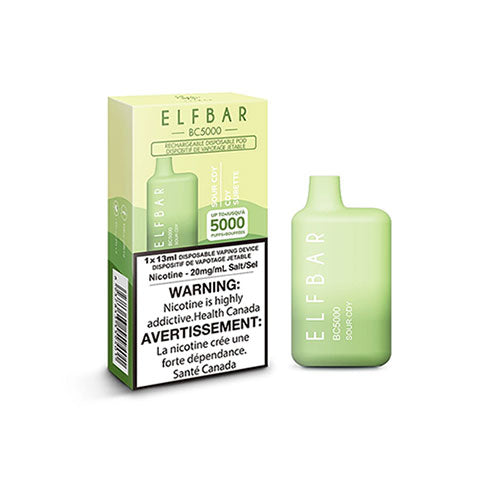 ELF BAR Sour Cdy 5000 Puffs - Online Vape Shop Canada - Quebec and BC Shipping Available