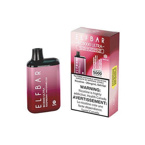 ELF BAR Ultra Raspberry Watermelon - Online Vape Shop Canada - Quebec and BC Shipping Available