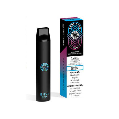 Envi Apex Blue Razz Disposable Vape - Online Vape Shop Canada - Quebec and BC Shipping Available