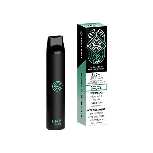 Envi Apex Intense Mint Disposable Vape – Infinite Vapes Canada