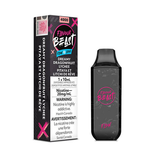 Flavour Beast Flow Dreamy Dragonfruit Lychee Disposable Vape - Online Vape Shop Canada - Quebec and BC Shipping Available