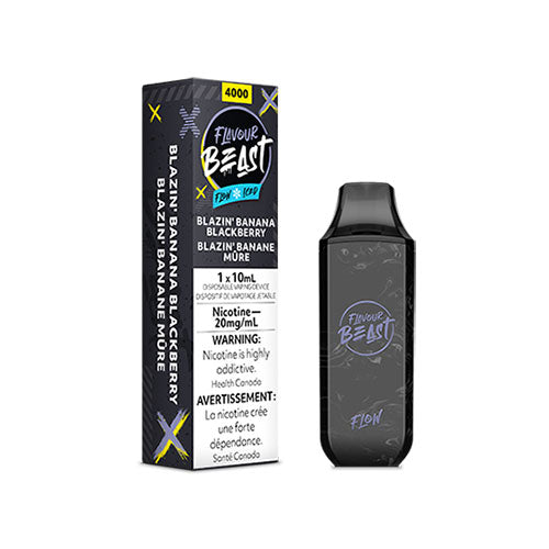Flavour Beast Flow Blazin Banana Blackberry Iced - Online Vape Shop Canada - Quebec and BC Shipping Available