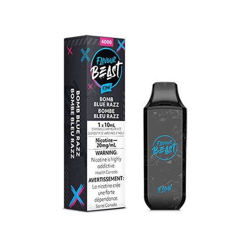 Flavour Beast Flow Bomb Blue Razz - Online Vape Shop Canada - Quebec and BC Shipping Available