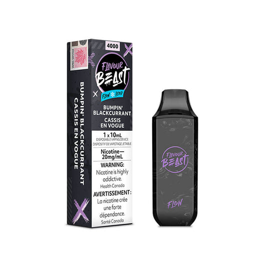 Flavour Beast Flow Bumpin Blackcurrant Disposable - Online Vape Shop Canada - Quebec and BC Shipping Available