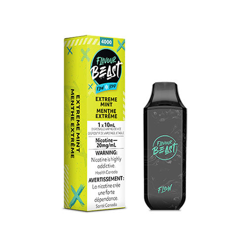 Flavour Beast Flow Extreme Mint Iced - Online Vape Shop Canada - Quebec and BC Shipping Available