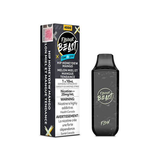 Flavour Beast Flow Hip Honeydew Mango Disposable - Online Vape Shop Canada - Quebec and BC Shipping Available