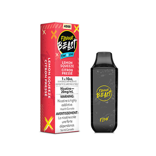 Flavour Beast Flow Lemon Squeeze Iced - Online Vape Shop Canada - Quebec and BC Shipping Available