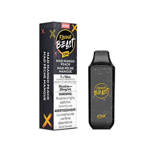 Flavour Beast Flow Mad Mango Peach - Online Vape Shop Canada - Quebec and BC Shipping Available