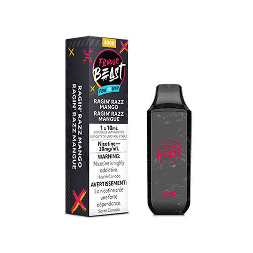 Flavour Beast Flow Ragin Razz Mango - Online Vape Shop Canada - Quebec and BC Shipping Available