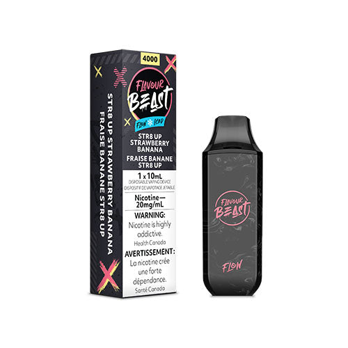 Flavour Beast Flow Str8 Up Strawberry Banana - Online Vape Shop Canada - Quebec and BC Shipping Available