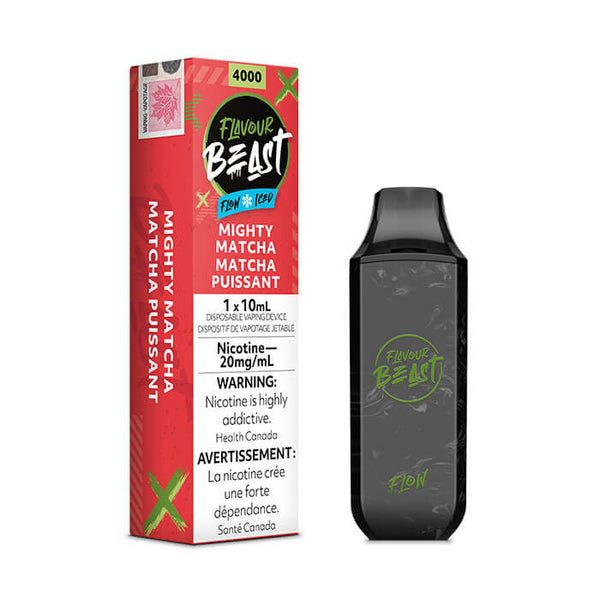 Flavour Beast Flow Mighty Matcha Disposable Vape - Online Vape Shop Canada - Quebec and BC Shipping Available