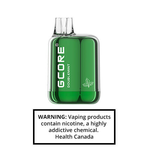 Gcore Box Mod 7000 Double Mint Disposable - Online Vape Shop Canada - Quebec and BC Shipping Available
