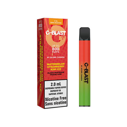 Gcore G-Blast 800 Watermelon Strawberry Kiwi Ice - Online Vape Shop Canada - Quebec and BC Shipping Available