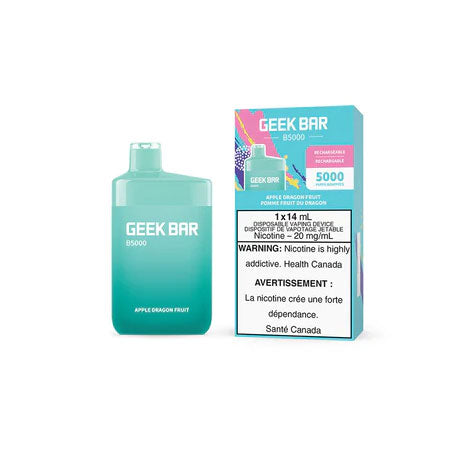 Geek Bar B5000 Apple Dragon Fruit Disposable - Online Vape Shop Canada - Quebec and BC Shipping Available