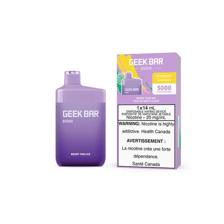 Geek Bar B5000 Berry Trio Ice Disposable - Online Vape Shop Canada - Quebec and BC Shipping Available