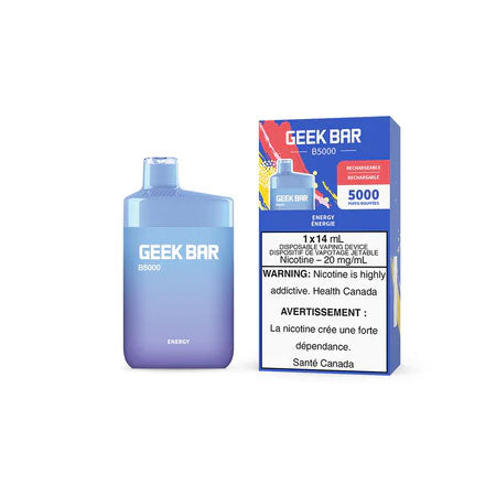 Geek Bar B5000 Energy Disposable - Online Vape Shop Canada - Quebec and BC Shipping Available