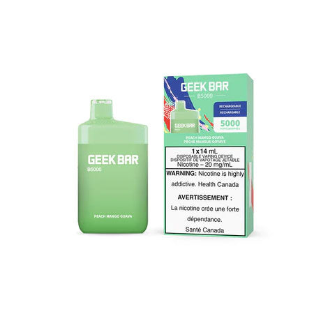 Geek Bar B5000 Peach Mango Guava Disposable - Online Vape Shop Canada - Quebec and BC Shipping Available