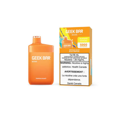 Geek Bar B5000 Tropical Blast Disposable - Online Vape Shop Canada - Quebec and BC Shipping Available
