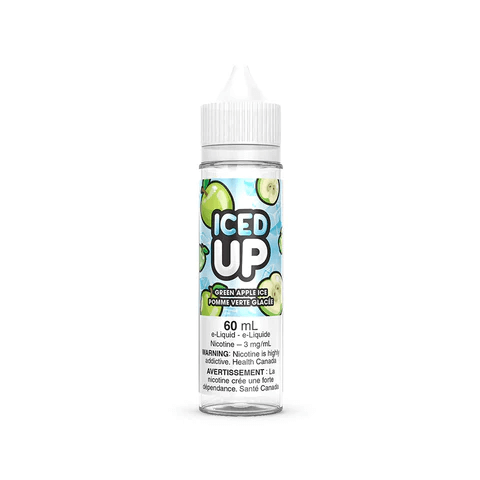 Iced Up Green Apple Ice - Online Vape Shop Canada - Quebec and BC Shipping Available
