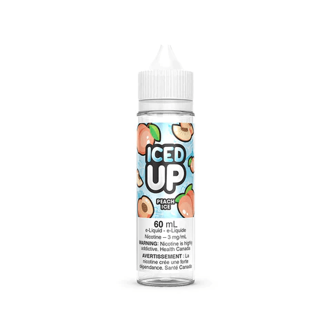 Iced Up Peach Ice - Online Vape Shop Canada - Quebec and BC Shipping Available
