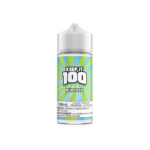 Keep it 100 Blue Iced - Online Vape Shop Canada - Quebec and BC Shipping Available