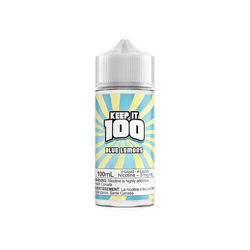 Keep it 100 Blue Lemons - Online Vape Shop Canada - Quebec and BC Shipping Available