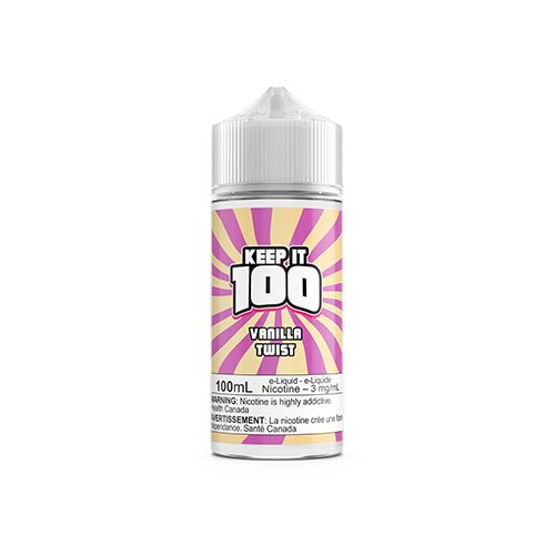 Keep it 100 Vanilla Twist - Online Vape Shop Canada - Quebec and BC Shipping Available
