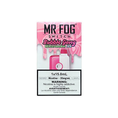 Mr Fog Switch Bubble Gang Watermelon Ice - Online Vape Shop Canada - Quebec and BC Shipping Available
