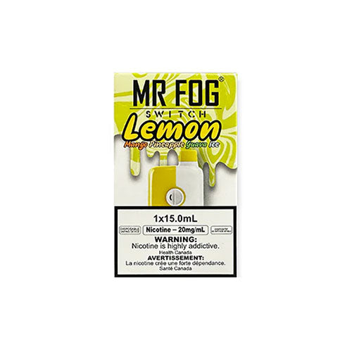 Mr Fog Switch Lemon Mango Pineapple Guava Ice - Online Vape Shop Canada - Quebec and BC Shipping Available