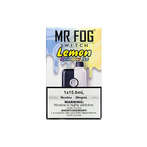 Mr Fog Switch Lemon Rainbow Ice - Online Vape Shop Canada - Quebec and BC Shipping Available