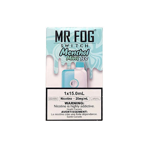 Mr Fog Switch Menthol Mint Ice - Online Vape Shop Canada - Quebec and BC Shipping Available
