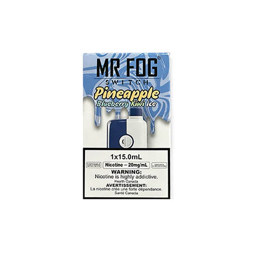Mr Fog Switch Pineapple Blueberry Kiwi Ice - Online Vape Shop Canada - Quebec and BC Shipping Available